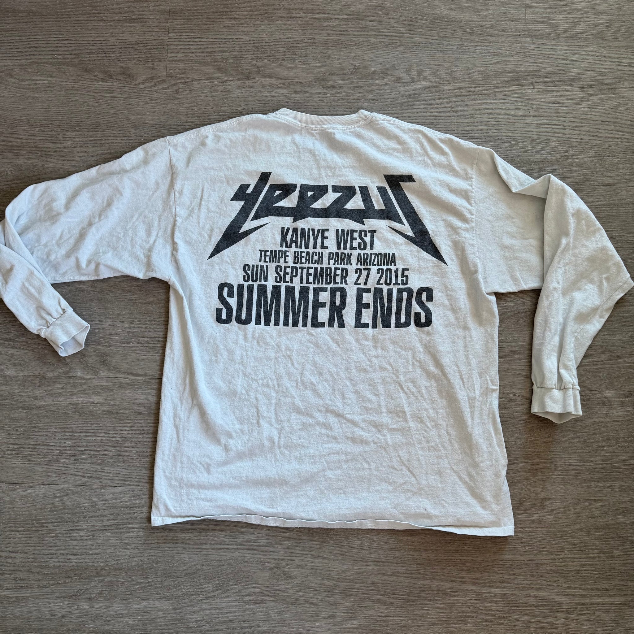 YEEZUS SUMMER ENDS 2015 LONG SLEEVE